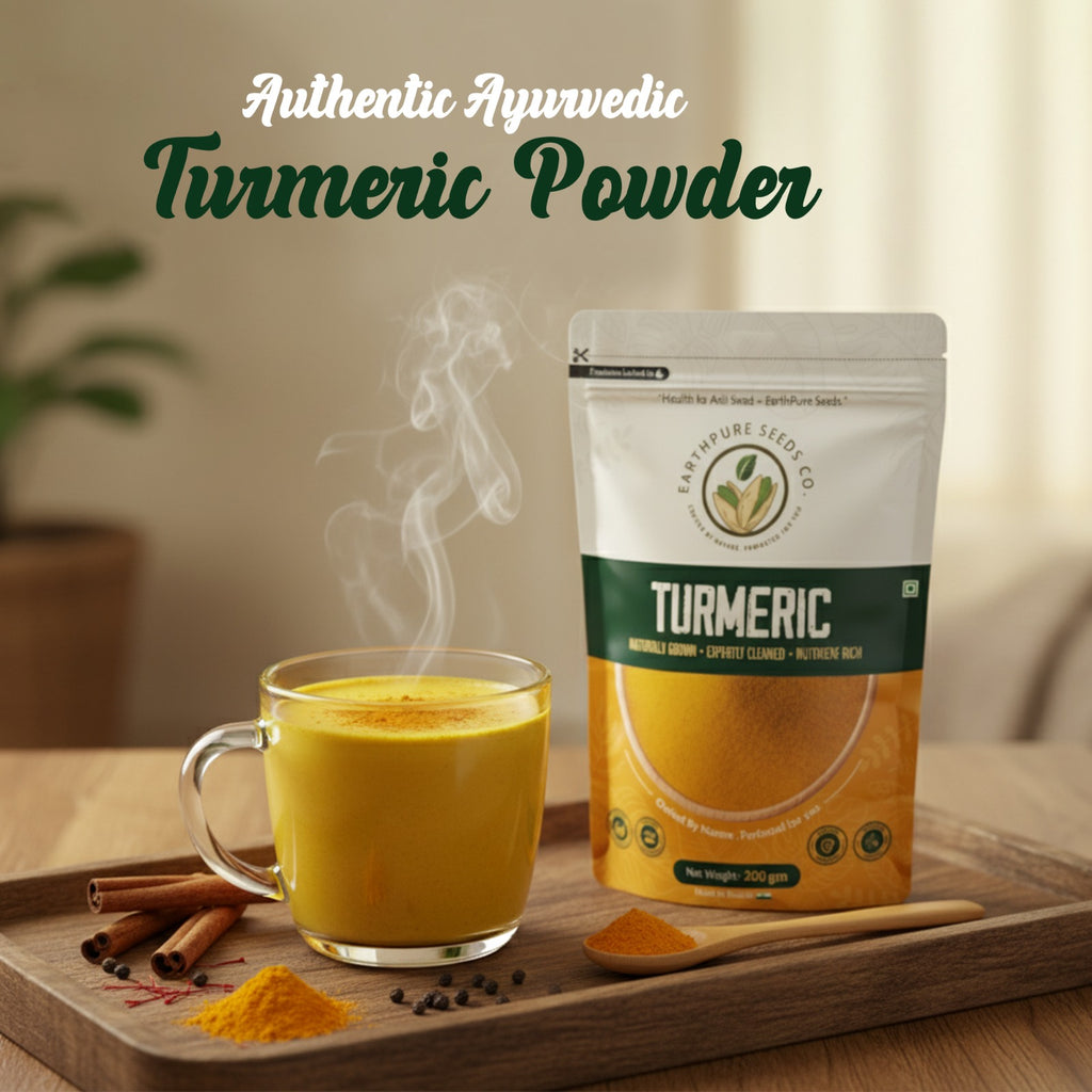 EarthPure Turmeric – Pure Colour, Strong Aroma, High Curcumin Goodness