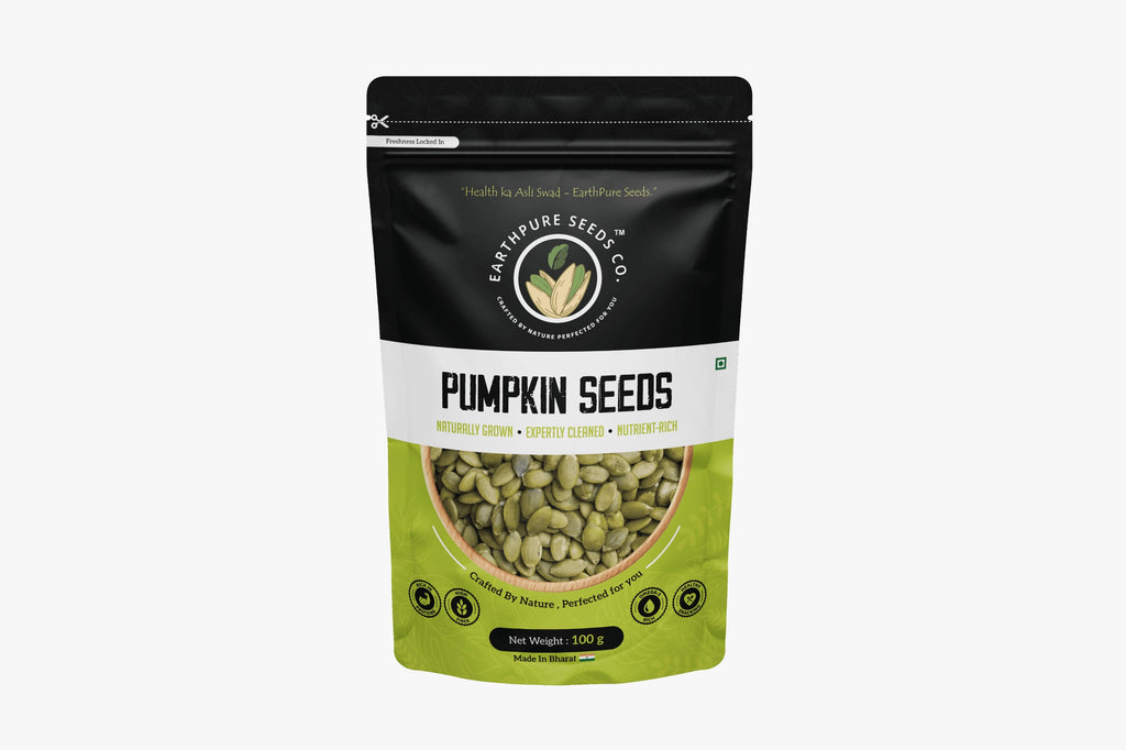 EarthPure Pumpkin Seed-Rich in Protein & Fiber,Packed with Magnesium & Zinc