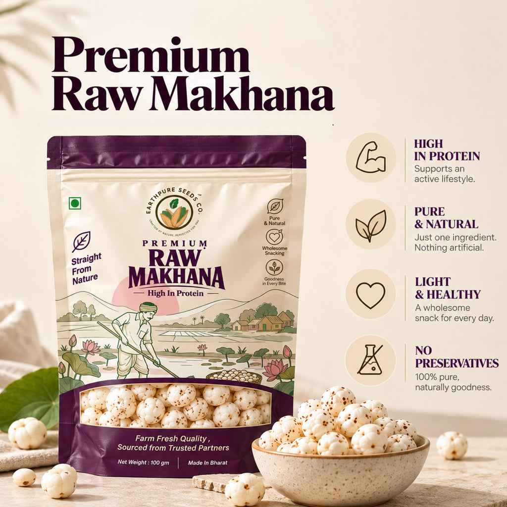 Earthpure Raw Premium Makhana 100 gm